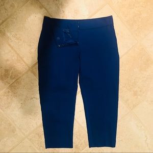 NWOT Apt. 9 Royal Blue Capri Pants